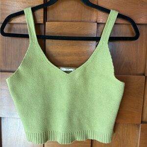 Double Zero Knit Crop Tank